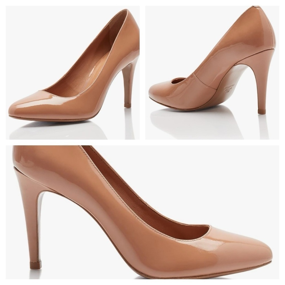 Rebecca Allen Women's The New Pump Caramel Patent Leather Size 10 M
